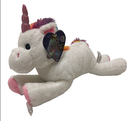 14,37 Plüsch-Toy Jumbo Unicorn Stuffed Animal-Farbändern des Zoll-0.37m LED