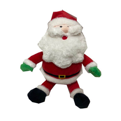 0.28m 11.02'' Singing Santa Claus Father Christmas Cuddly Toy LED Light