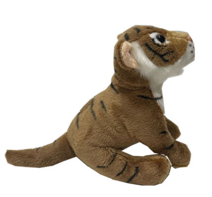 17cm 6.69in selbst gemachte Spielwaren von aufbereiteten Materialien großer Tiger Stuffed Animal