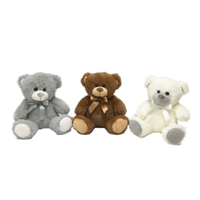20 Plüsch-Bären cm 3 CLRS mit Bowknot-Spielwaren-Valentinstag-Geschenken für Liebhaber