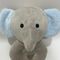 2023 Neues Baby Plüsch-Spielzeug Plüsch-Ring Elefant mit Klapper BSCI Fabrik