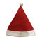 0.4M 15.75in roter Samt Santa And White Christmas Hat mit McDonald-Logo