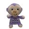 15CM Fisher Price Plush Purple Monkey Plüschtier-Geschenk für Kinder