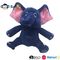 20cm weiches blaues Plüsch-Baby-Elefant-Spielzeug mit rosa Ohren für Inneneinrichtungs-u. Familien-Spaß