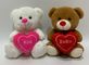 20 cm2 ASSTD füllten Bären mit Herz-Spielwaren-entzückenden Geschenken für Valentinstag an