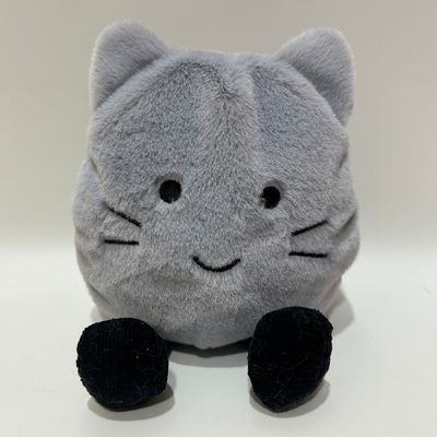 2023 neue Wärmflasche-Microwavable Plüsch Grey Cat Toy French Lavender Scent Heated Warmies u. Gefrierschrank EU-Standard