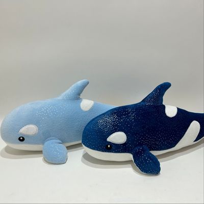 40cm Zweifarbige Dolphin-Spielzeug für Kinder Süßes Polster-PVC-Spielzeug