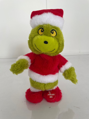 2 Weihnachtsgeschenk Aufnahme Wiederholung und Wandern gefüllte grüne Monster Plush Toy