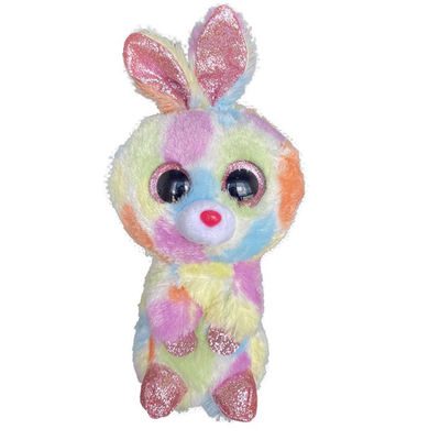 Bindungs-Färbung personifizierte Ostern-Plüsch Toy Bunny Teddy 15cm 5,9 Zoll