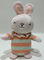 Ostern Bunny Talking Rabbit Repeats What sagen Sie Roboter-Plüsch-Plüschtier wechselwirkendes elektronisches Haustier, Tanzen und Shak