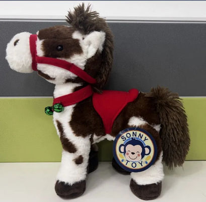 Musical Walking Horse Exquisite Plush Toy BSCI Audit Fabrik Plush Toy