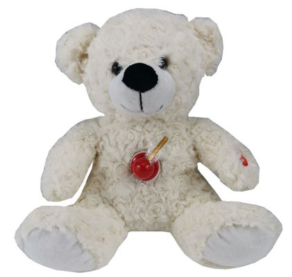 Heiß verkauftes Licht LED gefülltes Tier bunte leuchtende Plüssig Teddy Bär Projektion Licht Wiegenlied Plüssig Teddy Bär