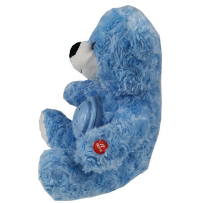 Hot-Selling LED gefülltes Tier bunte leuchtende Plush Teddy Bär Projektion Licht Wiegenlied Plush Teddy Bär