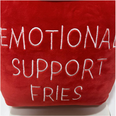Emotionale Pommes Frites 35cm Süßes Stützkissen Kissen Heimdekoration Kuschelspielzeug