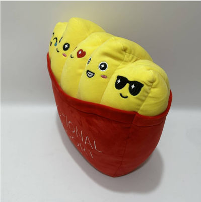 Emotionale Pommes Frites 35cm Süßes Stützkissen Kissen Heimdekoration Kuschelspielzeug