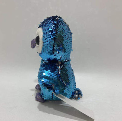 Hot-Selling Stimme Aufnahme & Wiederholung Plush Flip Sequin Pinguin Spielzeug