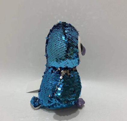 Hot-Selling Stimme Aufnahme & Wiederholung Plush Flip Sequin Pinguin Spielzeug