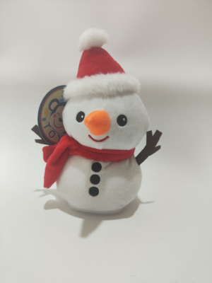 Heiß verkaufte Weihnachts-Aufnahme- und Wiederholungs-Schneemann-Spielzeug Elektronisches Spielzeug Funktionsspielzeug bestes Geschenk für Kinder