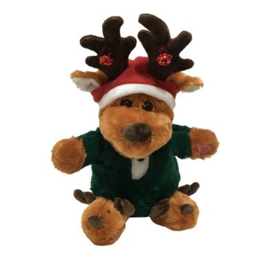 Kinder Weihnachtsgeschenk Komisch Reh mit zitterndem Fuß und singend Pluss Spielzeug elektronisches Spielzeug