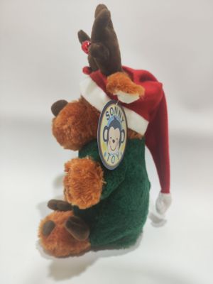 Kinder Weihnachtsgeschenk Komisch Reh mit zitterndem Fuß und singend Pluss Spielzeug elektronisches Spielzeug