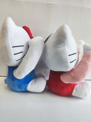 2 Farben Peekaboo Hello Kitty Lernspielzeug Beste Geschenk für Kinder Plush Spielzeug