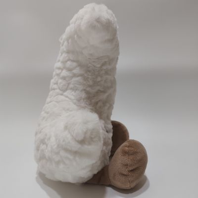 Plüsch-Schlafmöndchen-Spielzeug mit Atemeffekt und LED-Licht für Kinder