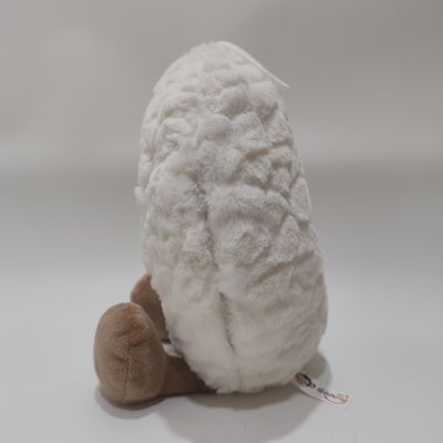 Plüsch-Schlafmöndchen-Spielzeug mit Atemeffekt und LED-Licht für Kinder