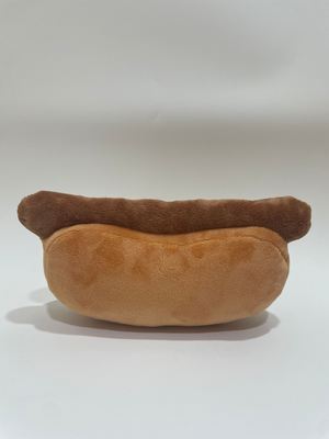 7 Stück Vielfalt an Hotdog-Plüsch-Spielzeug, süße Lebensmittel, gefüllte Tiere für Kinder und Heimdekoration