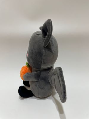 7 Stück Sortierte Fledermaus mit Kürbis Plush-Spielzeug, süße Lebensmittel gefüllte Tiere für Kinder und Heimdekoration