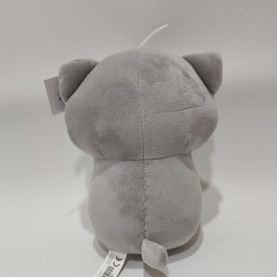 20cm superweicher & quetschbarer Shiba Inu Plüsch, der eine Bubble Tea Tasse umarmt