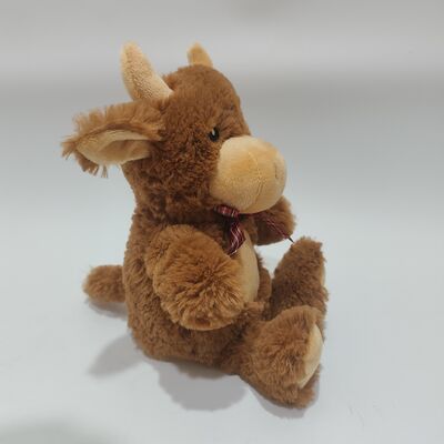 Aufnehmen & Wiederholen, sich links und rechts bewegendes Hochlandrind