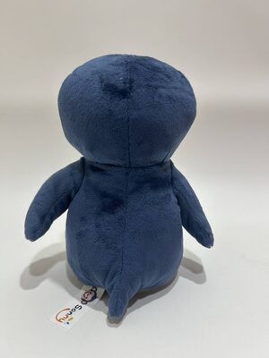 Aufnehmen & Wiederholen, sich nach links und rechts bewegender Pinguin