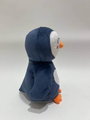 Aufnehmen & Wiederholen, sich nach links und rechts bewegender Pinguin