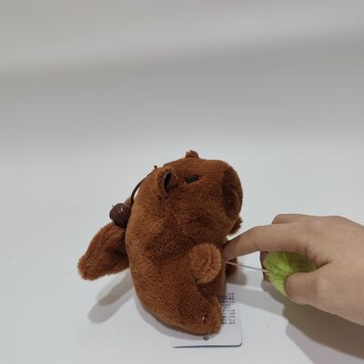 Pull-String-Capybara-Plüsch-Spielzeug mit schlagenden Flügeln