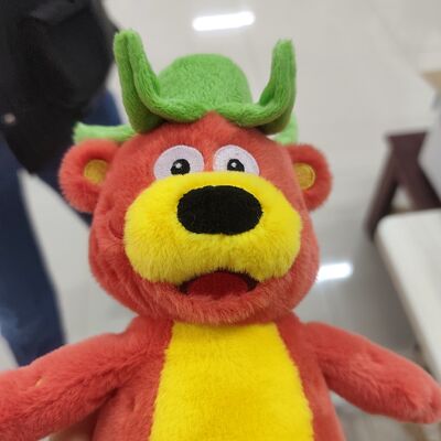 Aufnahme & Wiederholung Bewegung Links und Rechts Erdbeerbär