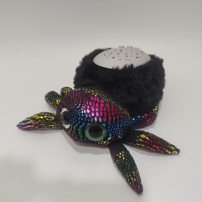 Plüsch-Spinnen-Nachtlicht-Projektor mit Musik