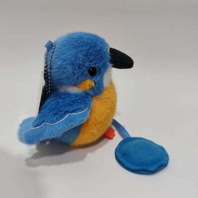 Magnetischer Schulterstehender Eisvogel Plüschtier