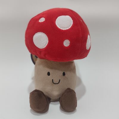 Recording and Repeating Red Mushroom Plush Toy Electronic Toy