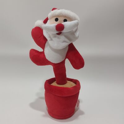 Singende und tanzende Weihnachtsserie Weihnachtsmann Lebkuchenmann Weihnachtsbaum Pinguine Elch