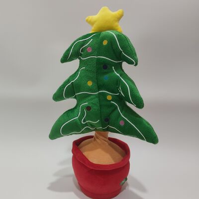 Singende und tanzende Weihnachtsserie Weihnachtsmann Lebkuchenmann Weihnachtsbaum Pinguine Elch