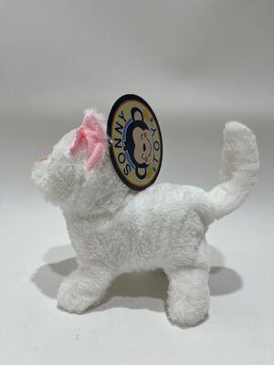 Custom Design Stofftier süß süß Spazierende Katze Elektronisches Plüschspielzeug