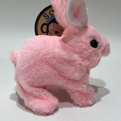 Custom Design Gefülltes Tier Süßes Süßes Springendes Kaninchen Elektronisches Plush-Spielzeug