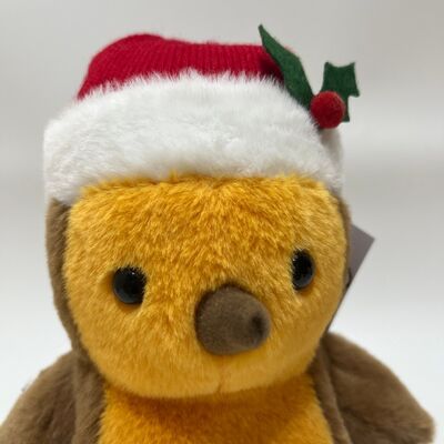 Lustiges und fesselndes, musikalisches Rotkehlchen-Vogelspielzeug für Kinder und Erwachsene
