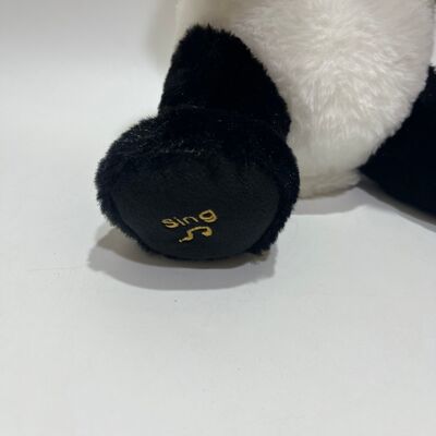 Interaktives Panda-Plüsch-Spielzeug mit Wiederholungsfunktion und Musik