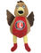 0.4M 15.75in Brown rote Andenken Toy Charlton Athletic Mascot For Child freundlich